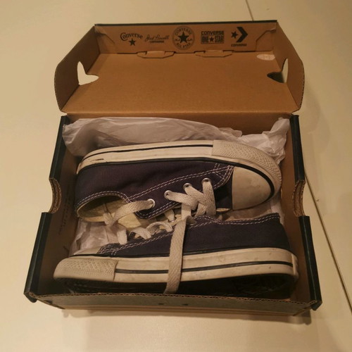 Converse All Star shoes size 25 like new, blue