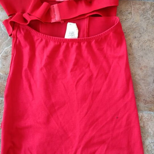 Kiki Riki Red Bandage Dress like new with cut-outs