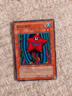Yu-Gi-Oh Star Boy κάρτα μεταχειρισμένη
