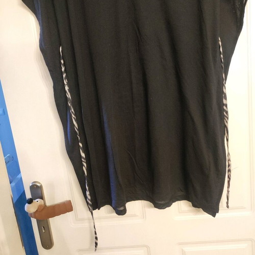 H&M blouse dress like new, grey with belt