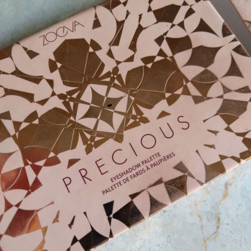 Zoeva precious eyeshadow palette used