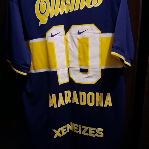 Boca Juniors Maradona jersey new, authentic, size Large