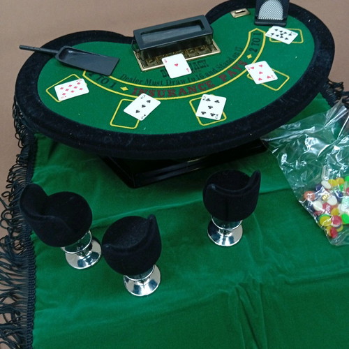 Mini Deluxe Black Jack game new, vintage