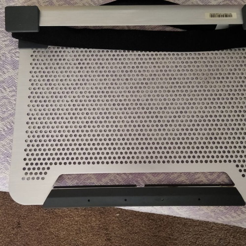 Coolermaster laptop stand like new, metal, fits laptops over 15 inches