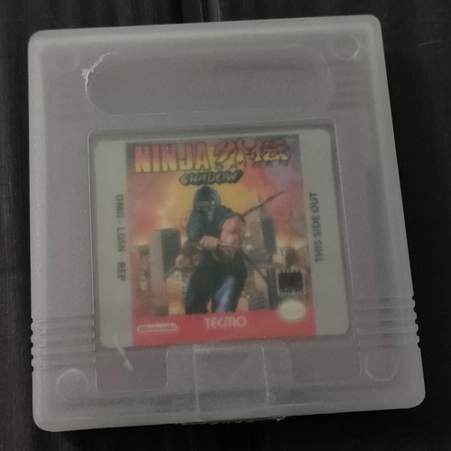 Ninja Gaiden Shadow Game Boy cartridge like new, retro action game
