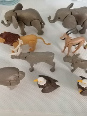Playmobil πακέτο άγρια ζώα ζούγκλας σαν καινούργιο