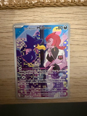 Team Rocket's Murkrow 200/182 new