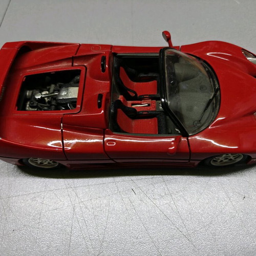 Ferrari F50 Burago 1/24 used, missing rear door window