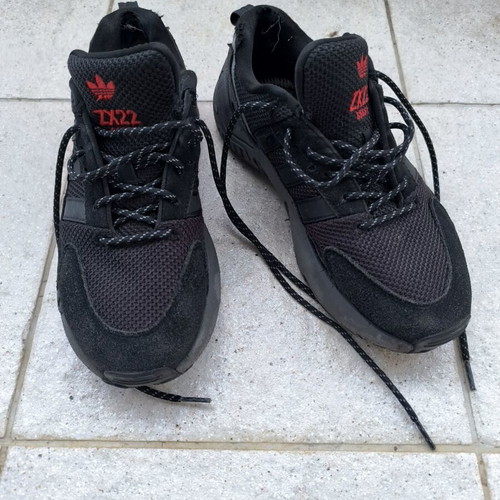 Adidas ZX 22 Boost sneakers used, black, size 41⅓