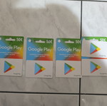 Google Play δωροκάρτες, πακέτο 5