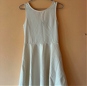 H&M Λευκό φουσκωτό φόρεμα 38 μέγεθος