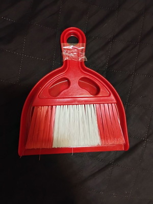 Small broom with dustpan new