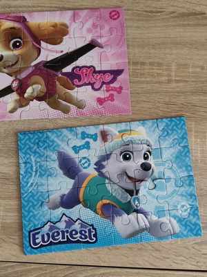 Paw Patrol puzzle 2x24 like new (Skye & Everest) Ravensburger