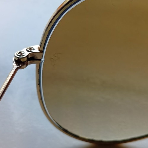 Ray Ban sunglasses used, gold
