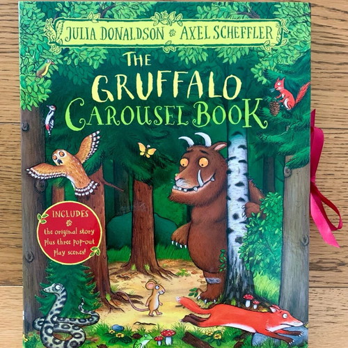 The Gruffalo Carousel Book pop-up children's book like new, English version