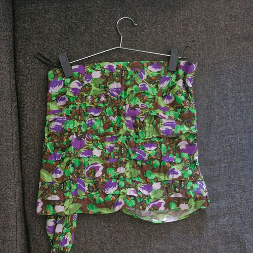 Zara multicolor mini skirt, size Medium