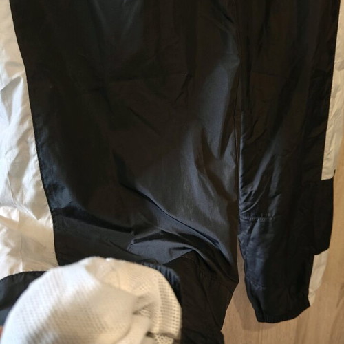 Nike women's track pants used, black and white, XS/S
