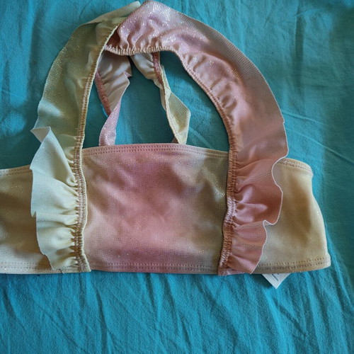 H&M Girls' Bikini and Tribord Sun Hat with UPF 50+ Protection like new