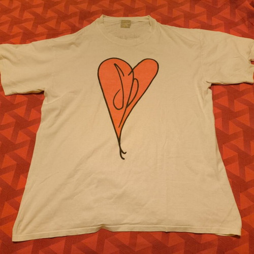 Smashing Pumpkins Heart T-shirt used, size XL, white