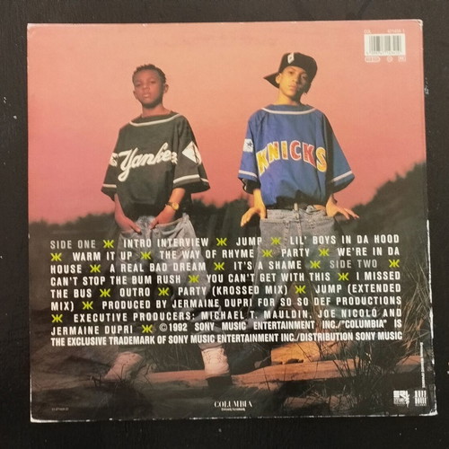 Kris Kross Totally Crossed Out vinyl record