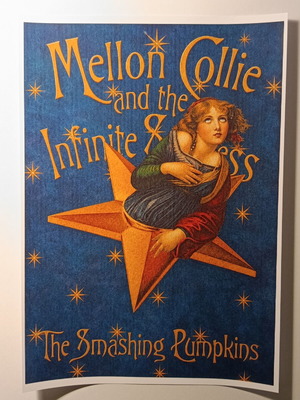 The Smashing Pumpkins Mellon Collie and the Infinite Sadness poster A4