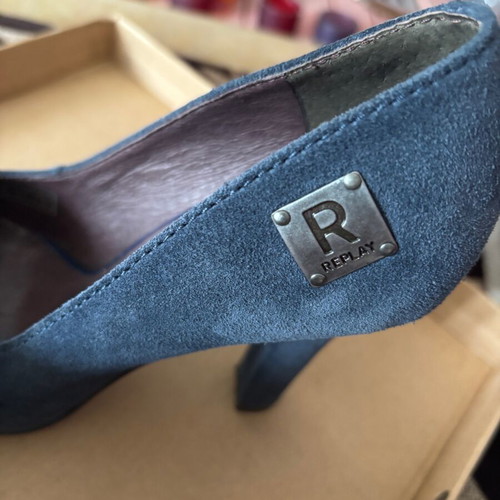 Replay women's pumps used No 36 blue in very good condition