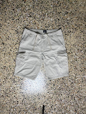 Vintage Berto Lucci Cargo shorts size Large-XLarge beige like new