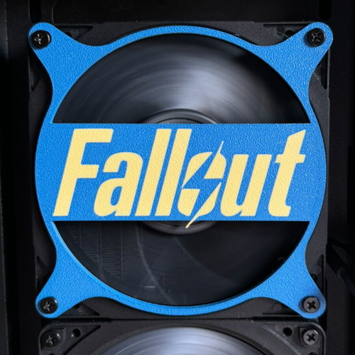 FALLOUT logo PC fan cover 120mm like new