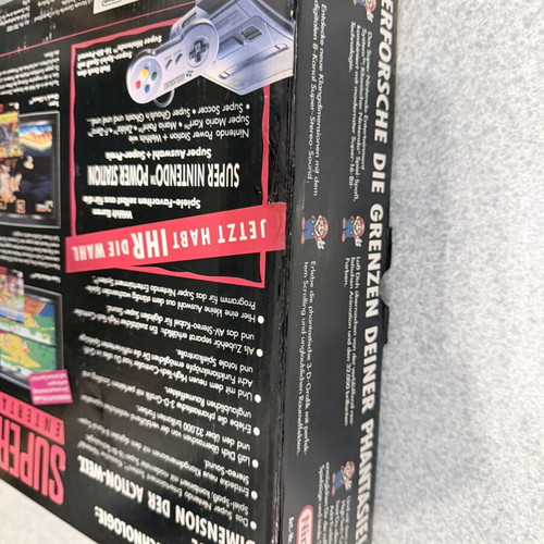 Super Nintendo Entertainment System SNES console like new, PAL German version