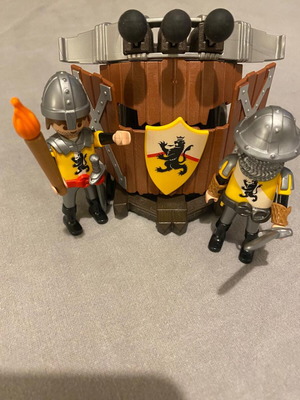 Playmobil Λεοντόκαρδοι ιππότες βαλλίστρα μεταχειρισμένο, πλήρες σετ
