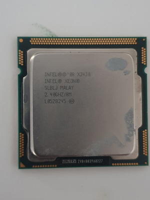 Intel Xeon X3430 Quad Core 2.40GHz CPU used