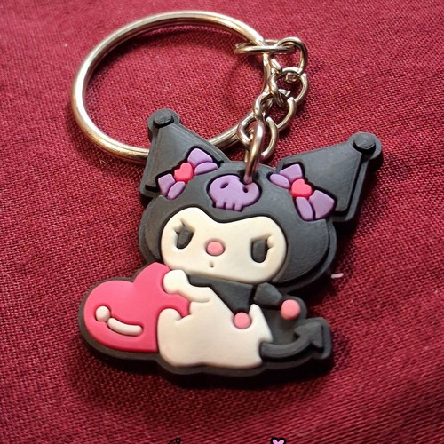 Kuromi keychains set of 8 new by Sanrio