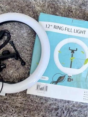 Ring Fill Light 12" new, ideal for photography and livestreaming