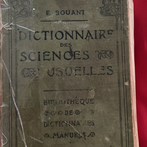 French dictionary used of natural history vintage 1840