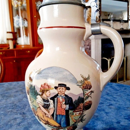 Vintage pitcher from Germany Geschutzt