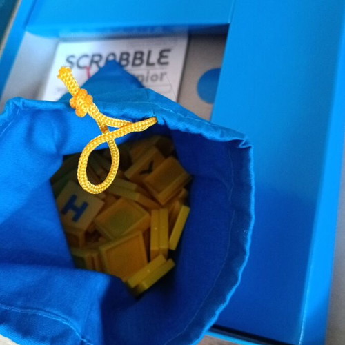 Scrabble Junior board game used in good condition