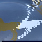 White Horse scotch whisky παλιό κεραμικό μπολ