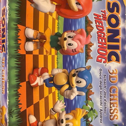 Sega Sonic the Hedgehog 3D Chess used
