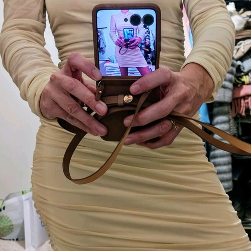 Cream dress new size M with high elasticity