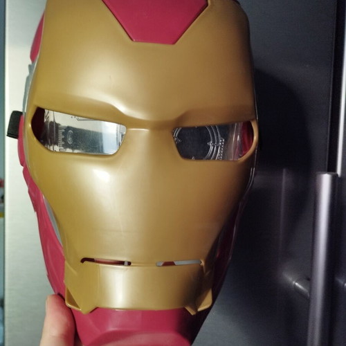 Ironman mask with sound and light like new