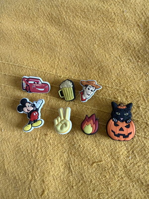 Crocs charms authentic, used