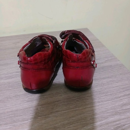 Crocodilino boots used, red, size 23