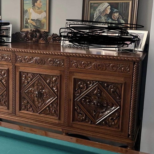 Handmade buffet used from the 1950s