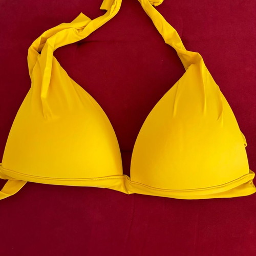 Calzedonia yellow swimsuit set like new