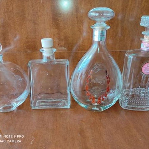 Beautiful used bottles