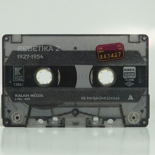 VA Rebetika 2 cassette used, traditional 1927 - 1954 with booklet