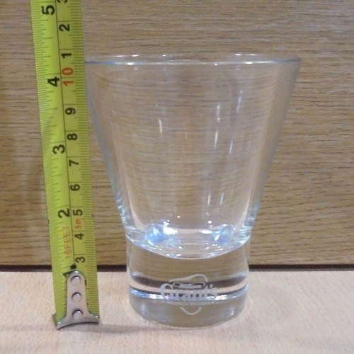 Grant's Scotch Whisky set of two promotional glasses used