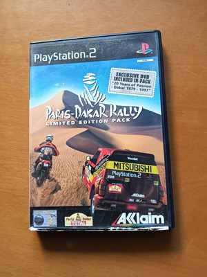 Paris-Dakar Rally Limited Edition Pack PS2 game used, racing