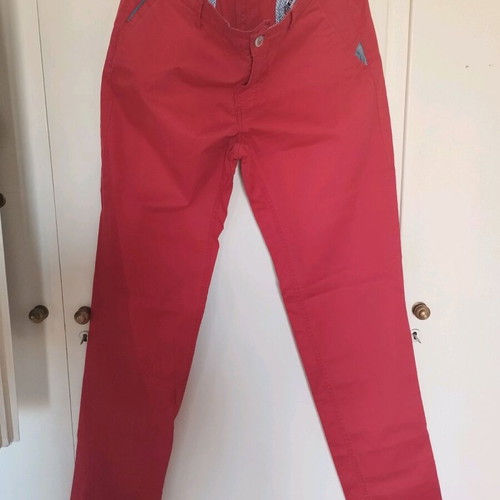 BertoLucci Pants No46 Large Red like new, summer