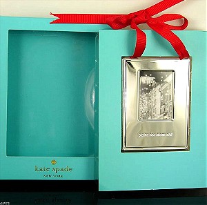 2 κορνιζεσ ασημενιες Kate Spade by Lenox Picture Frame Ornament 7 χ10 διασταση